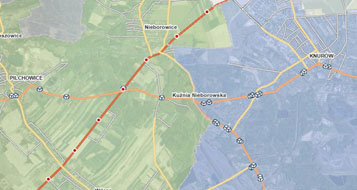 Nowe dane w aplikacji Mapa sieci dróg
