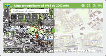 Nowa aplikacja z mapami topograficznymi.